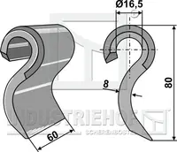  Bijak 80x60mm INDUSTRIEHOF 63-IND-235.97
