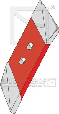  Dłuto prawe DURAFACE 70x15 INDUSTRIEHOF 053090.05