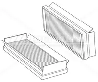  Filtr kabinowy SC 90538