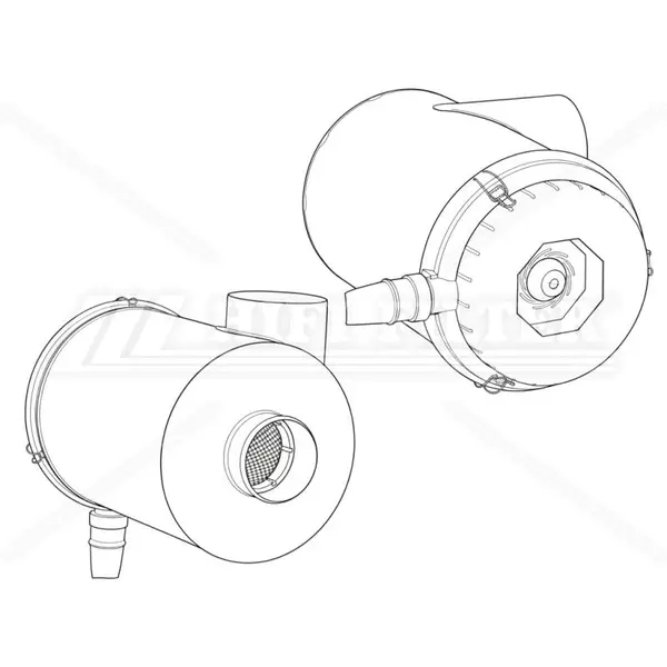 Filtr powietrza kompletny SAH 01C13ADH008
