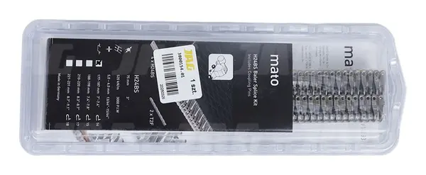 Łącznik pasa młotkowy H24BS/1-14/T2F-165mm (gr.5-6mm) Blister 2kpl 3800154.01