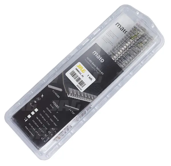 Łącznik pasa młotkowy H24BS/4-17/T2F 208 mm (gr.5-6mm ) Blister2kpl 3800161.01