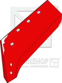  Lemiesz z wymiennym dziobem - 16" - lewy INDUSTRIEHOF 33.0087.97