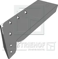  Lemiesz z wymiennym dziobem - 16" - lewy INDUSTRIEHOF 34.0171.97