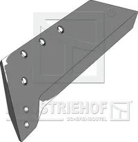  Lemiesz z wymiennym dziobem - 16" - lewy INDUSTRIEHOF 34.0179.97