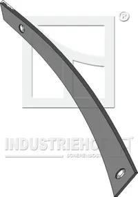  Listwa odkładnicy BS20 R - 587 - prawa 32.0109.97