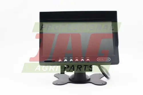 Monitor przewodowy 7", 800x480, 16:9, 12-24V, 4 Wejścia Video, 1 Audio JAG97-0022