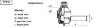  Przegub kulowy ROTA 3147510R1.02