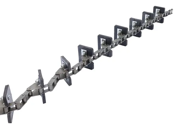 Przenośnik łańcuchowy kompletny (łopatki skręcane) JAG 619225.01