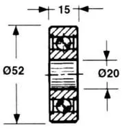 Rolka Bautz CHP 410-460 58.130-A