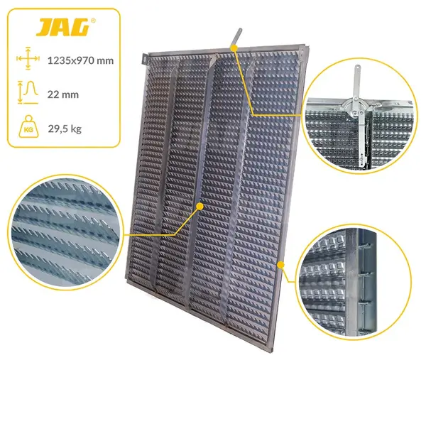Sito żaluzjowe górne, lamela-22mm JAG PREMIUM AZ10143.00