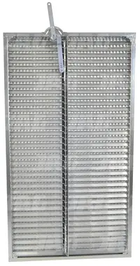  Sito żaluzjowe ocynkowane dolne, lamela-10mm 673901.03