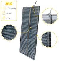  Sito żaluzjowe ocynkowane dolne, lamela-10mm JAG PREMIUM 673901.00