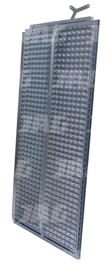 Sito żaluzjowe ocynkowane dolne, lamela-TM6 Premium 554900.02