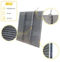  Sito żaluzjowe ocynkowane górne, lamela-10mm JAG Premium 704505.00