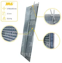  Sito żaluzjowe ocynkowane górne, lamela-22mm JAG PREMIUM 646097.00