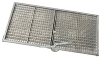  Sito żaluzjowe ocynkowane końcowe, lamela-22mm AZ13656.01