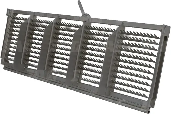 Sito żaluzjowe ocynkowane końcowe, lamela-22mm D28482095.02