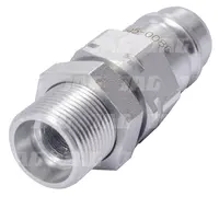  Szybkozłącze hydrauliczne grzybkowe-wtyczka grodziowa z gwintem zewnętrznym, DN12,5, M22X1,5, 15L, ISO7241-A JAG95-0086