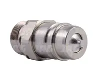  Szybkozłącze hydrauliczne grzybkowe-wtyczka z gwintem zewnętrznym, DN12,5, M26X1,5, 18L, ISO7241-A JAG95-0072