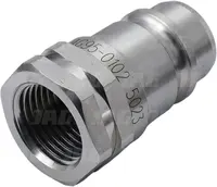  Szybkozłącze hydrauliczne grzybkowe-wtyczka z gwintem wewnętrznym, DN12,5, 1/2"BSP, ISO7241-1A JAG95-0102