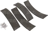  Zestaw okładzin hamulcowych (4szt+nity) 60x250mm JAG 685188.01